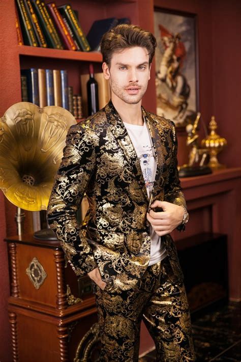 versace wedding suit.